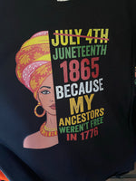 Juneteenth Tees